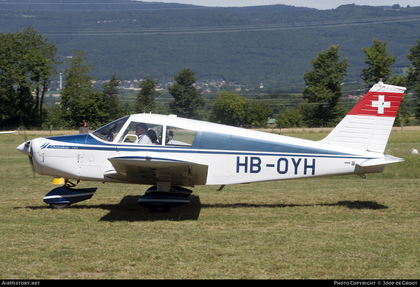 Aircraft Photo of HB-OYH | Piper PA-28-140 Cherokee | AirHistory.net #375244