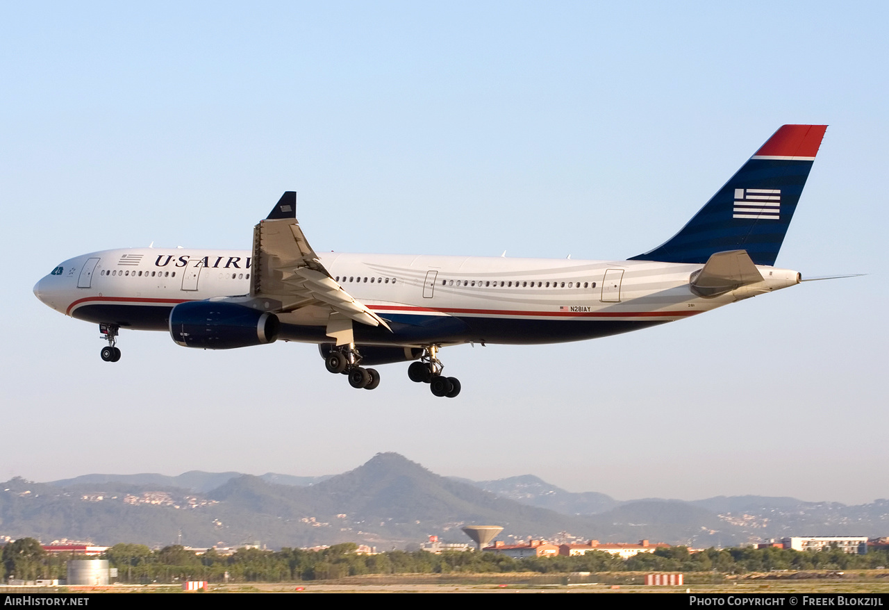 Aircraft Photo of N281AY | Airbus A330-243 | US Airways | AirHistory.net #375260
