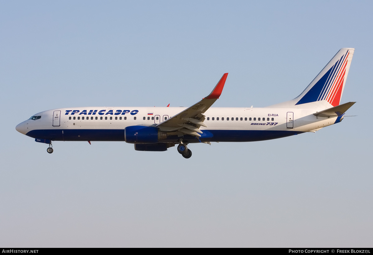 Aircraft Photo of EI-RUA | Boeing 737-86J | Transaero Airlines | AirHistory.net #375263