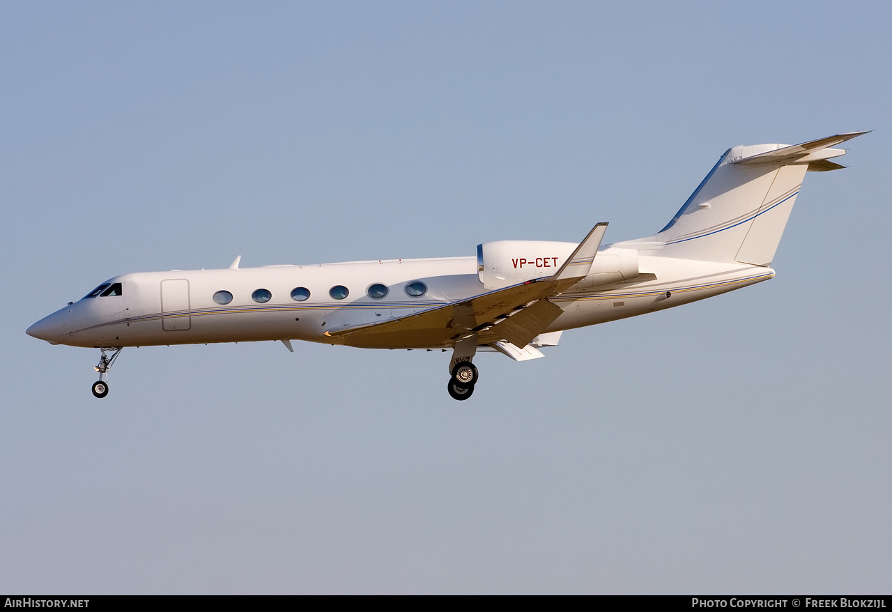 Aircraft Photo of VP-CET | Gulfstream Aerospace G-IV-X Gulfstream G450 | AirHistory.net #375266