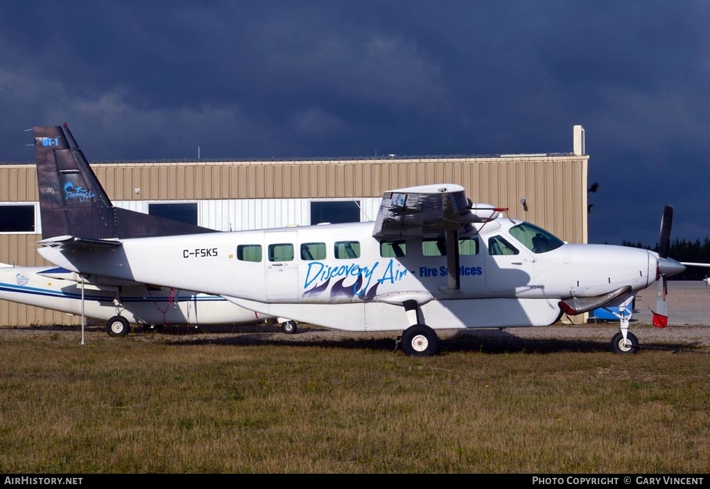 Aircraft Photo of C-FSKS | Cessna 208B Grand Caravan | Discovery Air Fire Services | AirHistory.net #375274