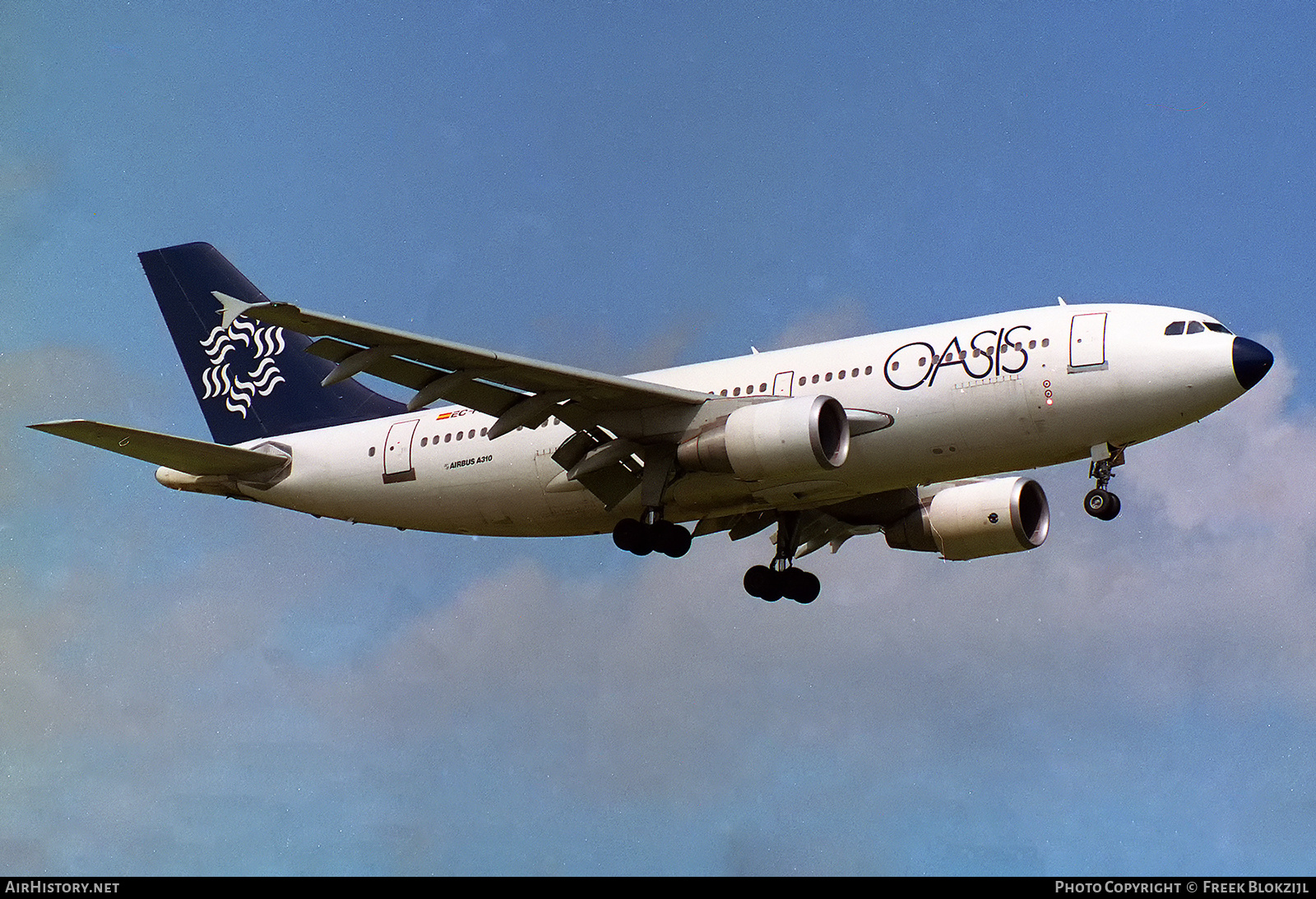 Aircraft Photo of EC-FXB | Airbus A310-324 | Oasis International Airlines | AirHistory.net #375283
