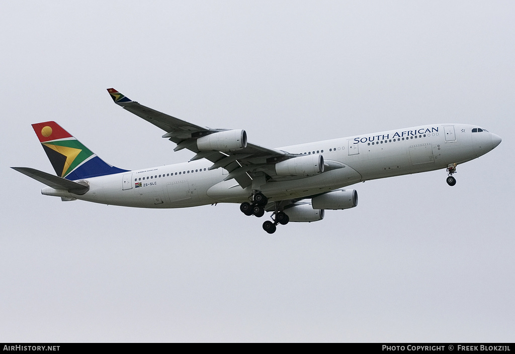 Aircraft Photo of ZS-SLC | Airbus A340-211 | South African Airways | AirHistory.net #375289
