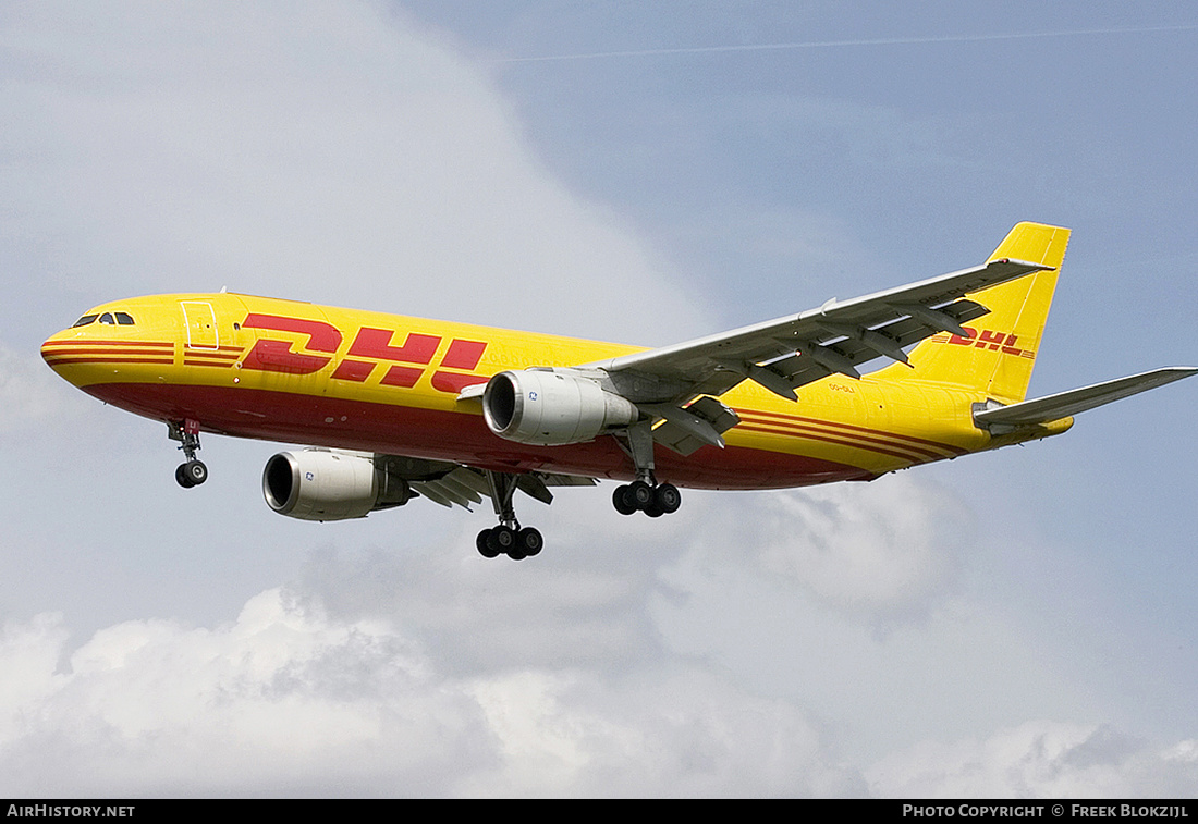 Aircraft Photo of OO-DLI | Airbus A300B4-203(F) | DHL International | AirHistory.net #375300