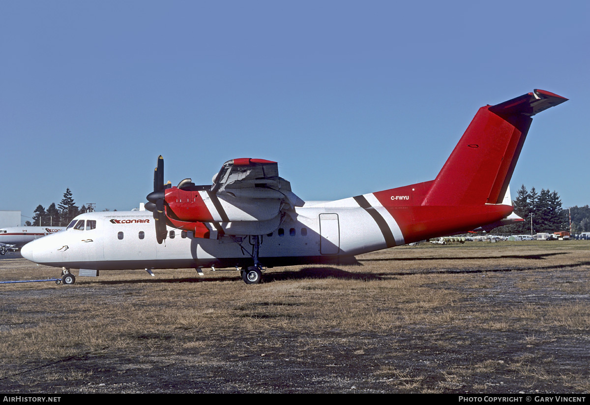 Aircraft Photo of C-FWYU | De Havilland Canada DHC-7-103 Dash 7 | Conair Aviation | AirHistory.net #375301