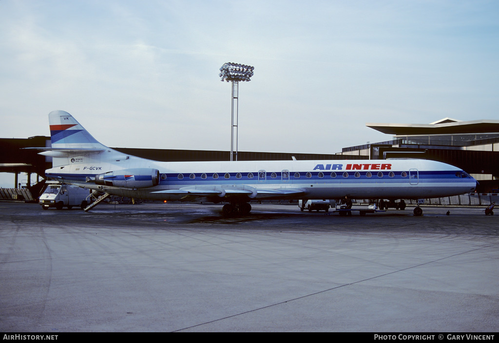Aircraft Photo of F-GCVK | Aerospatiale SE-210 Caravelle 12 | Air Inter | AirHistory.net #375303