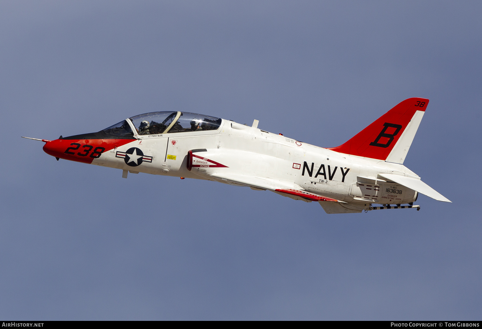 Aircraft Photo of 163638 | McDonnell Douglas T-45A Goshawk | USA - Navy | AirHistory.net #375311