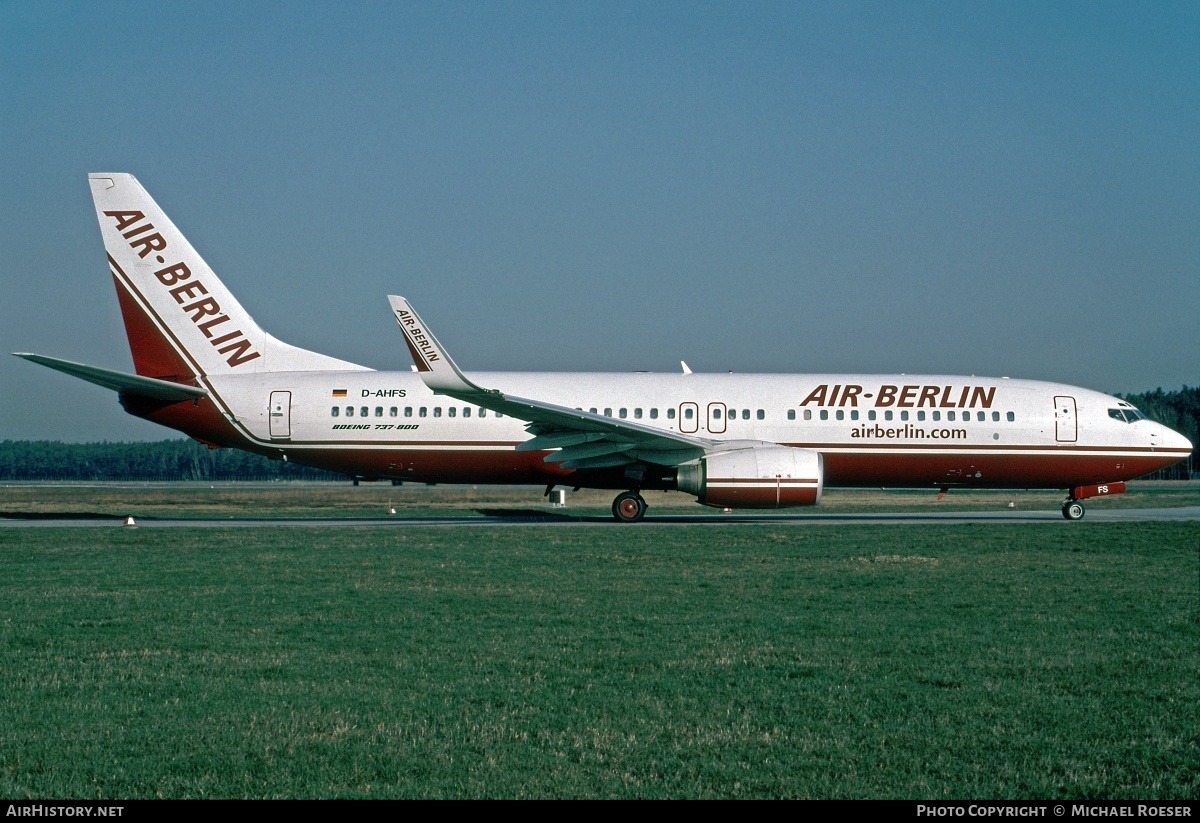 Aircraft Photo of D-AHFS | Boeing 737-8K5 | Air Berlin | AirHistory.net #375314