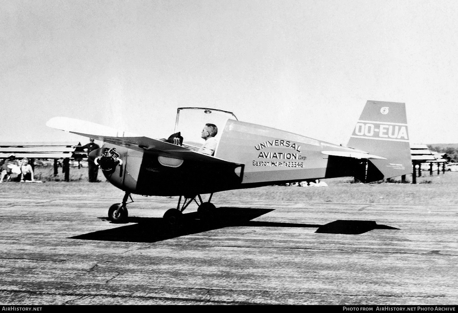 Aircraft Photo of OO-EUA | Tipsy T-66 Nipper 2 | Universal Aviation | AirHistory.net #375326