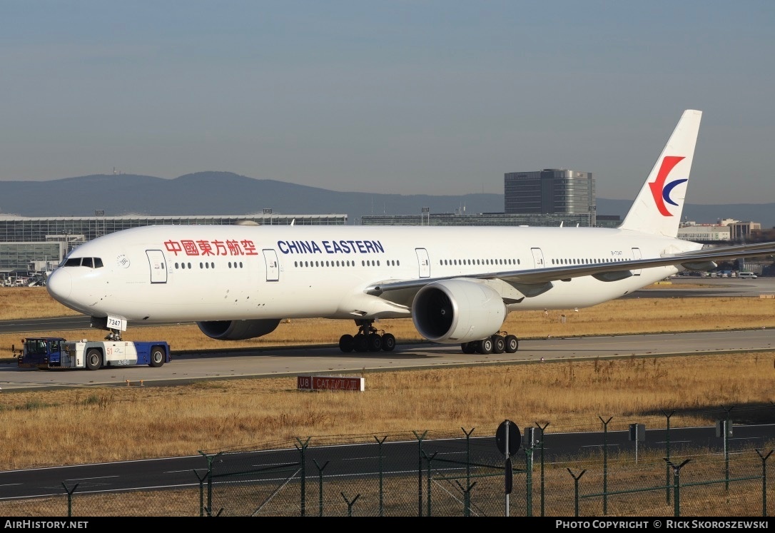 Aircraft Photo of B-7347 | Boeing 777-39P/ER | China Eastern Airlines | AirHistory.net #375344