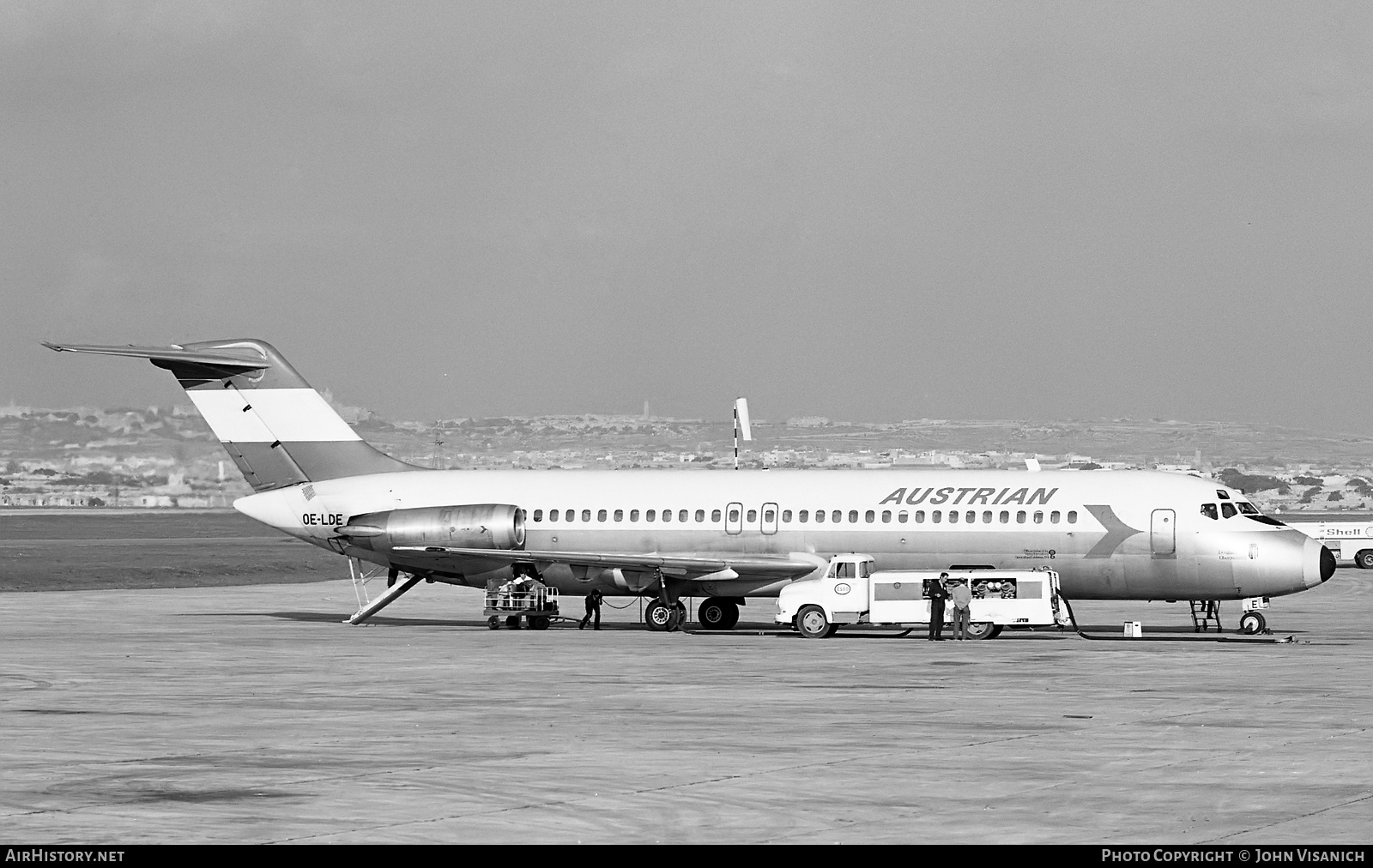 Aircraft Photo of OE-LDE | McDonnell Douglas DC-9-32 | Austrian Airlines | AirHistory.net #375345
