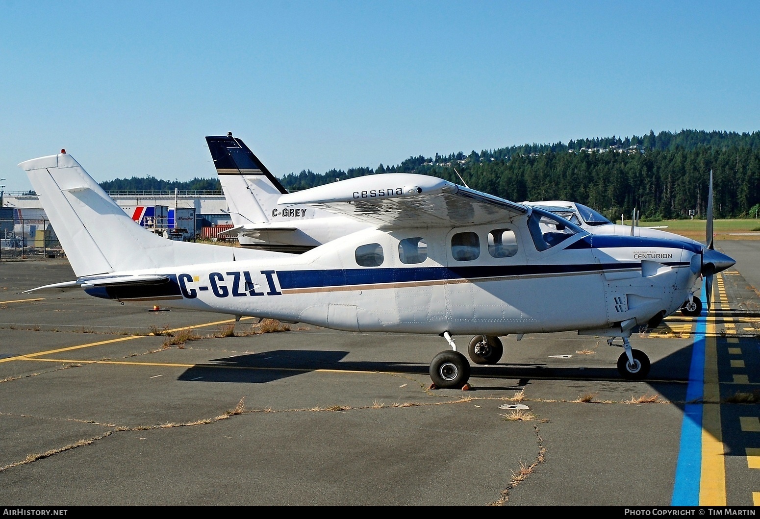 Aircraft Photo of C-GZLI | Cessna P210N Pressurized Centurion | AirHistory.net #375351
