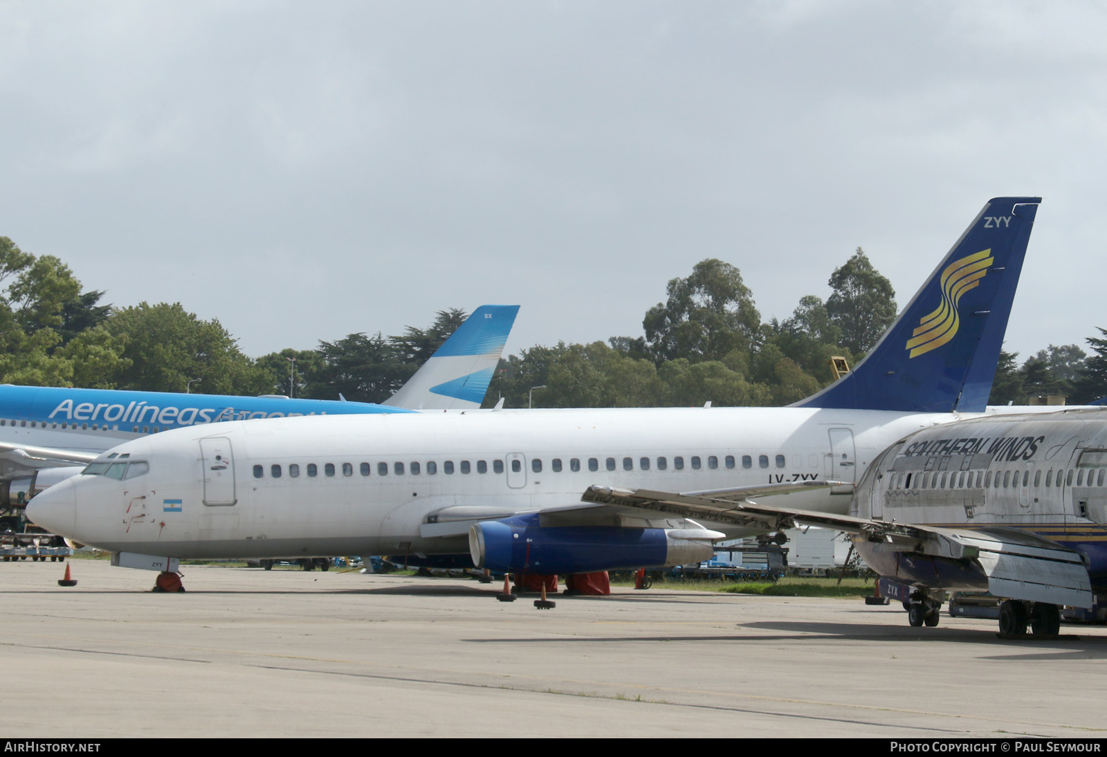 Aircraft Photo of LV-ZYY | Boeing 737-236/Adv | AirHistory.net #375373