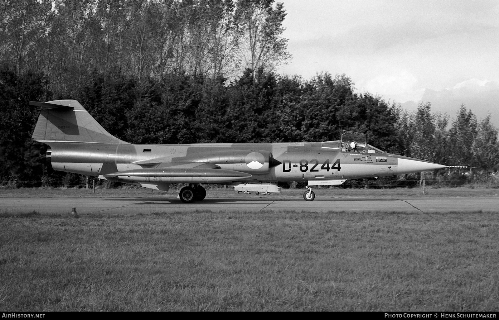 Aircraft Photo of D-8244 | Lockheed F-104G Starfighter | Netherlands - Air Force | AirHistory.net #375383