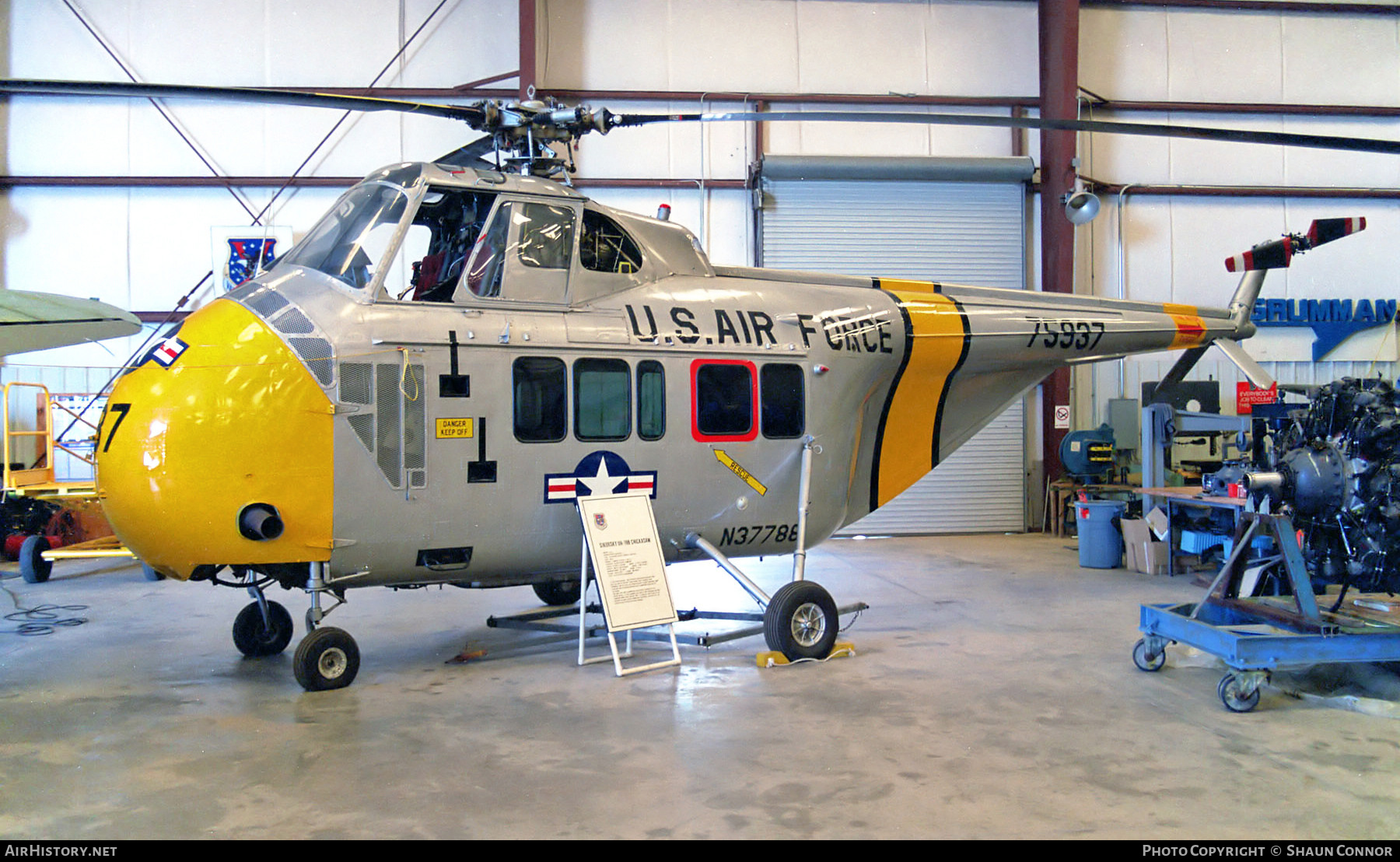 Aircraft Photo of N37788 / 75937 | Sikorsky H-19D Chickasaw (S-55D) | USA - Air Force | AirHistory.net #375442