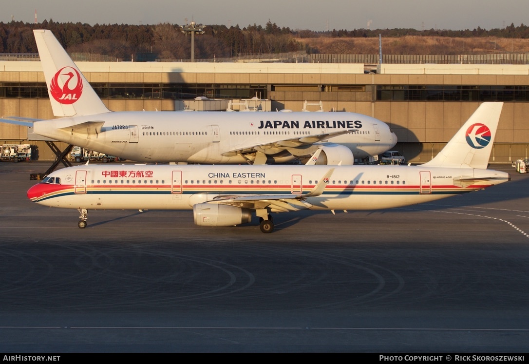 Aircraft Photo of B-1812 | Airbus A321-231 | China Eastern Airlines | AirHistory.net #375443