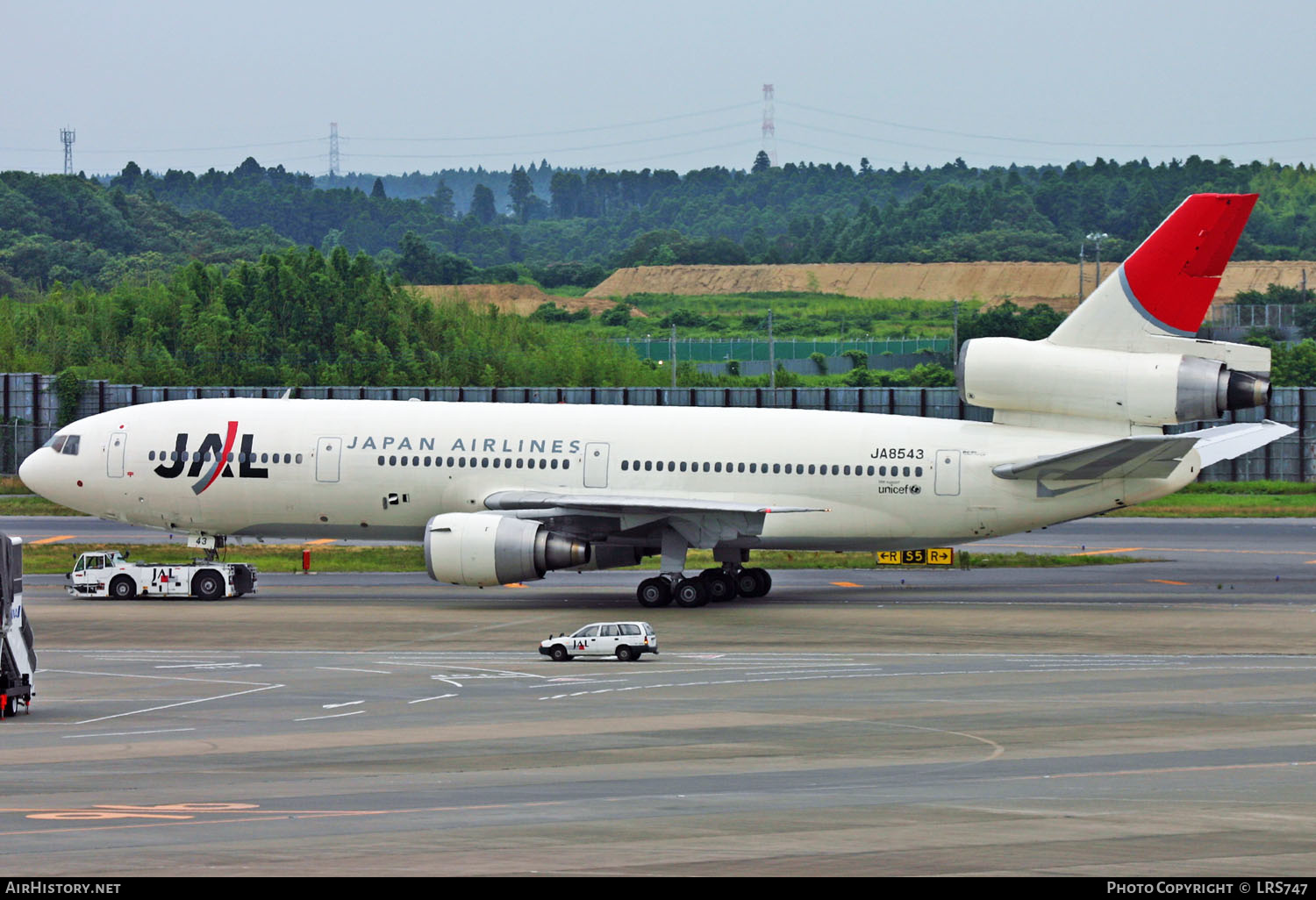 Aircraft Photo of JA8543 | McDonnell Douglas DC-10-40 | Japan Airlines - JAL | AirHistory.net #375446