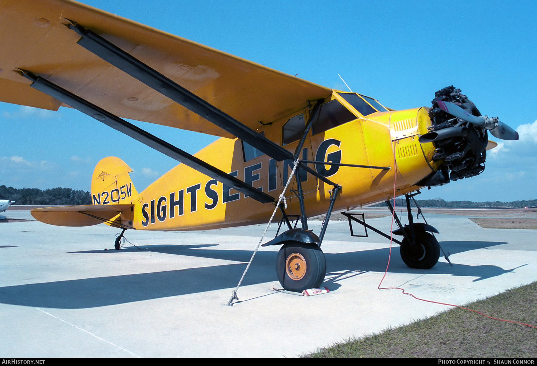 Aircraft Photo of N205W | Stinson SM-8A | AirHistory.net #375448