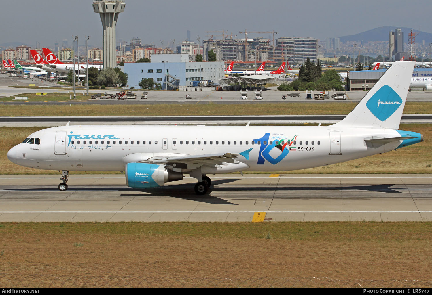 Aircraft Photo of 9K-CAK | Airbus A320-214 | Jazeera Airways | AirHistory.net #375449