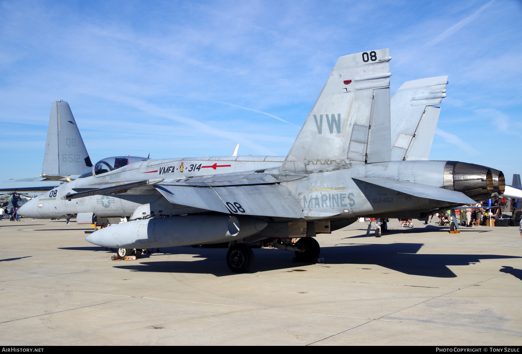 Aircraft Photo of 162467 | McDonnell Douglas F/A-18A+ Hornet | USA - Marines | AirHistory.net #375450