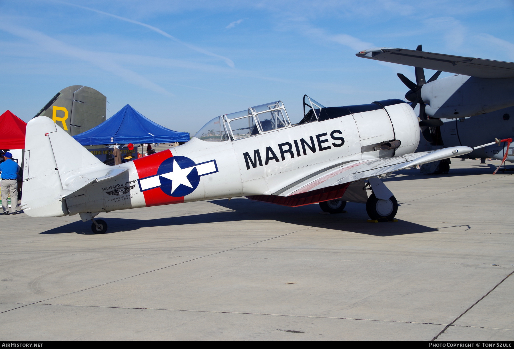 Aircraft Photo of N96281 | North American AT-6A Texan | USA - Marines | AirHistory.net #375451