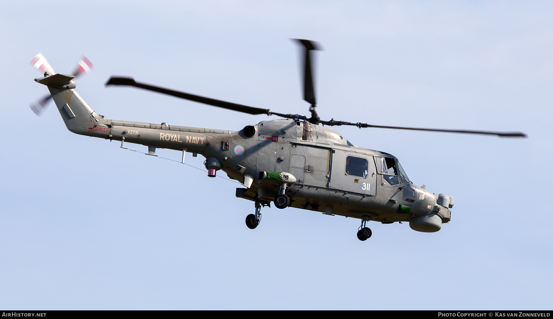 Aircraft Photo of XZ731 | Westland WG-13 Lynx HAS2 | UK - Navy | AirHistory.net #375471