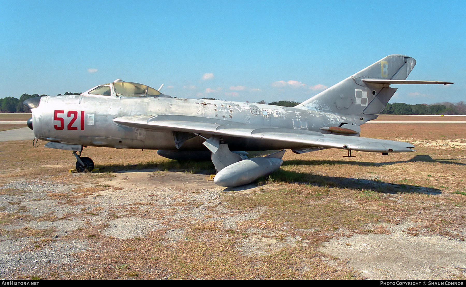 Aircraft Photo of 521 | PZL-Mielec Lim-5P (MiG-17PF) | Poland - Air Force | AirHistory.net #375477
