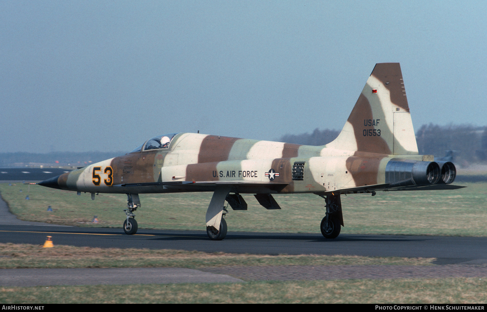 Aircraft Photo of 74-1553 / 01553 | Northrop F-5E Tiger II | USA - Air Force | AirHistory.net #375508
