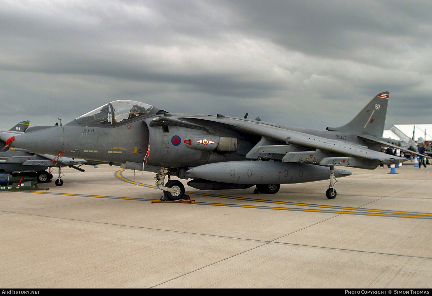 Aircraft Photo of ZG477 | British Aerospace Harrier GR7 | UK - Air Force | AirHistory.net #375509