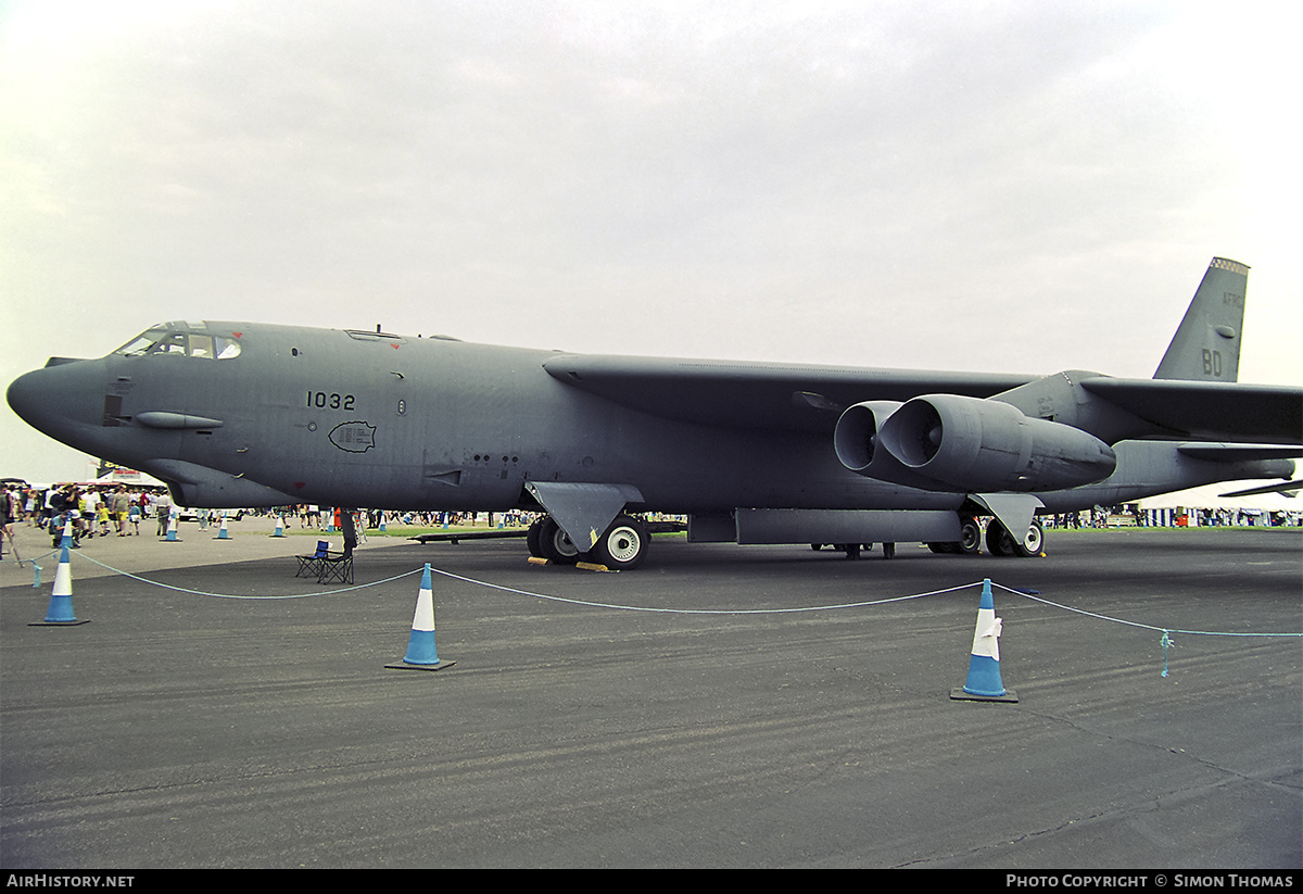 Aircraft Photo of 61-0032 / AF61-032 | Boeing B-52H Stratofortress | USA - Air Force | AirHistory.net #375511
