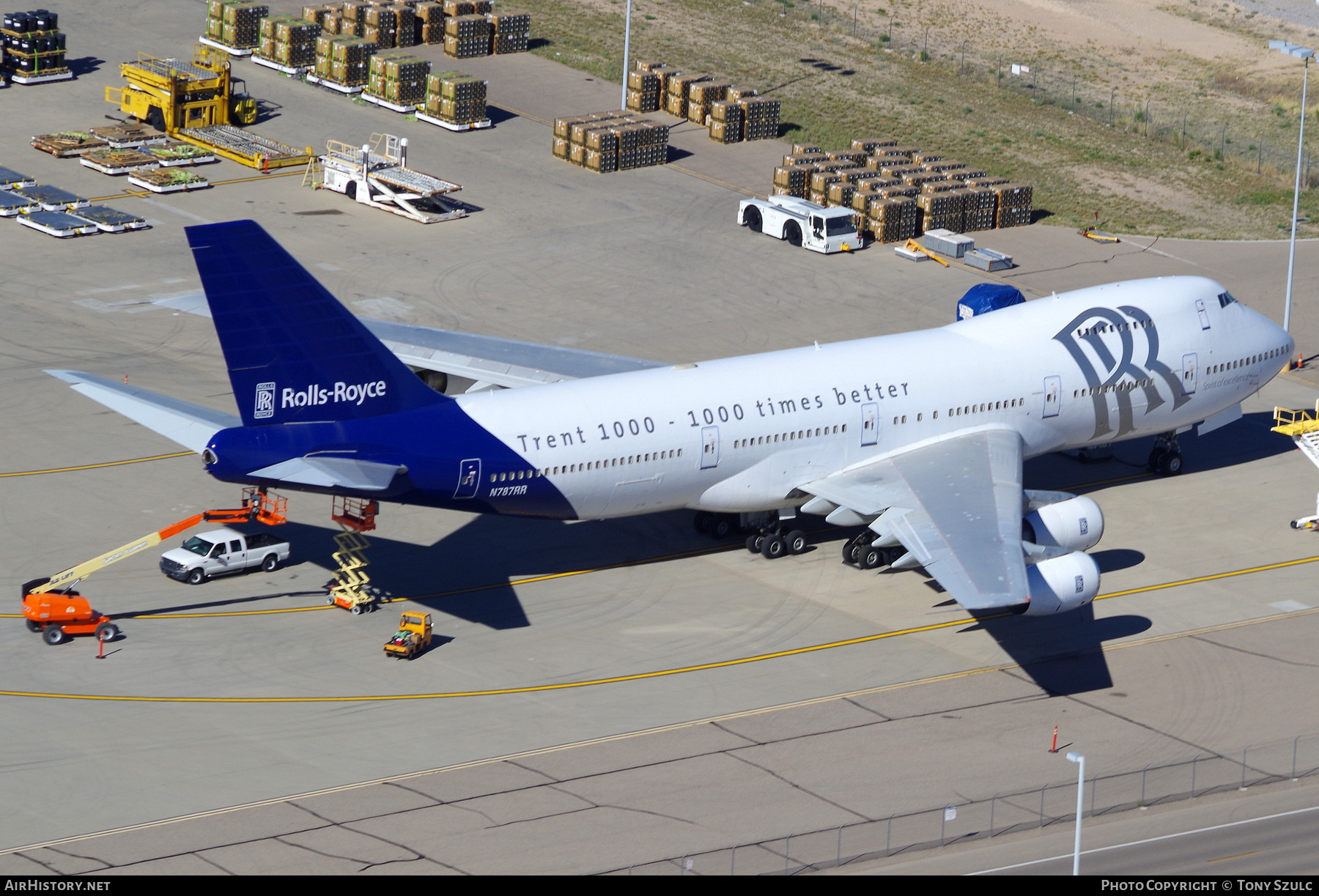 Aircraft Photo of N787RR | Boeing 747-267B | Rolls-Royce | AirHistory.net #375532