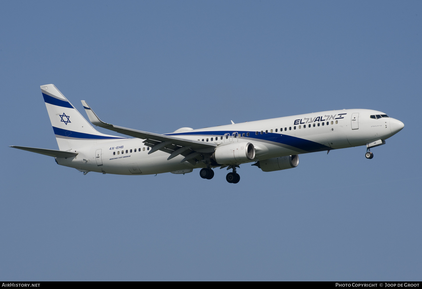 Aircraft Photo of 4X-EHB | Boeing 737-958/ER | El Al Israel Airlines | AirHistory.net #375546