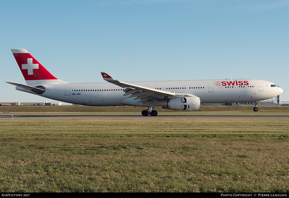 Aircraft Photo of HB-JHI | Airbus A330-343 | Swiss International Air Lines | AirHistory.net #375553