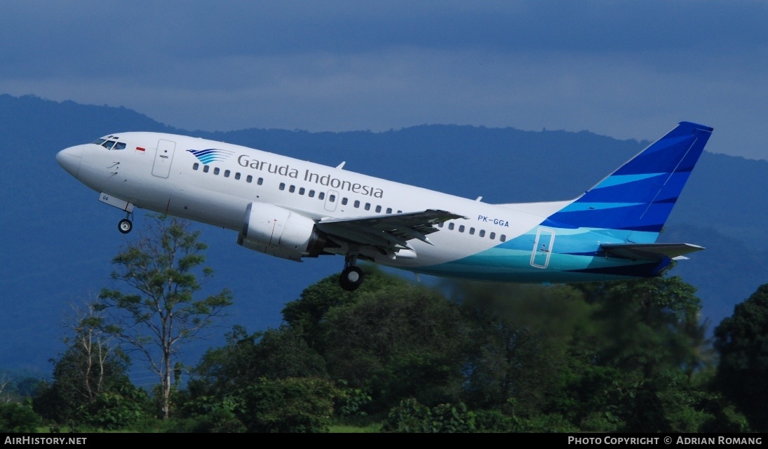Aircraft Photo of PK-GGA | Boeing 737-5U3 | Garuda Indonesia | AirHistory.net #375563