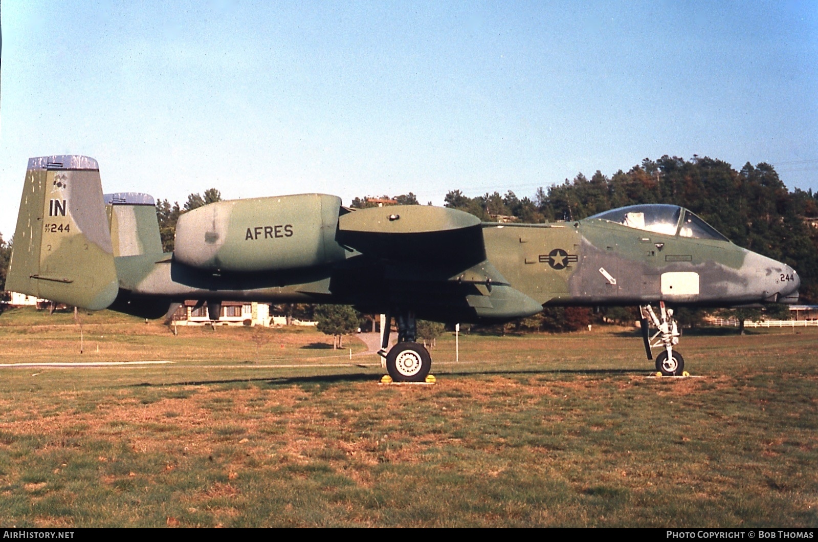 Aircraft Photo of 77-0244 / AF77-244 | Fairchild A-10A Thunderbolt II | USA - Air Force | AirHistory.net #375564
