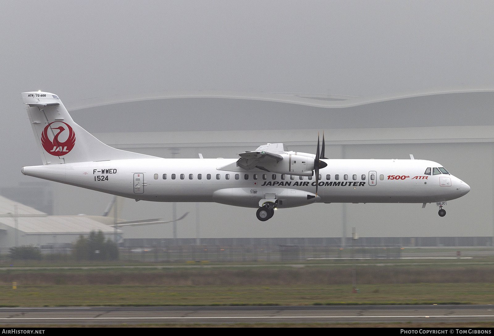 Aircraft Photo of F-WWED | ATR ATR-72-600 (ATR-72-212A) | Japan Air Commuter - JAC | AirHistory.net #375602