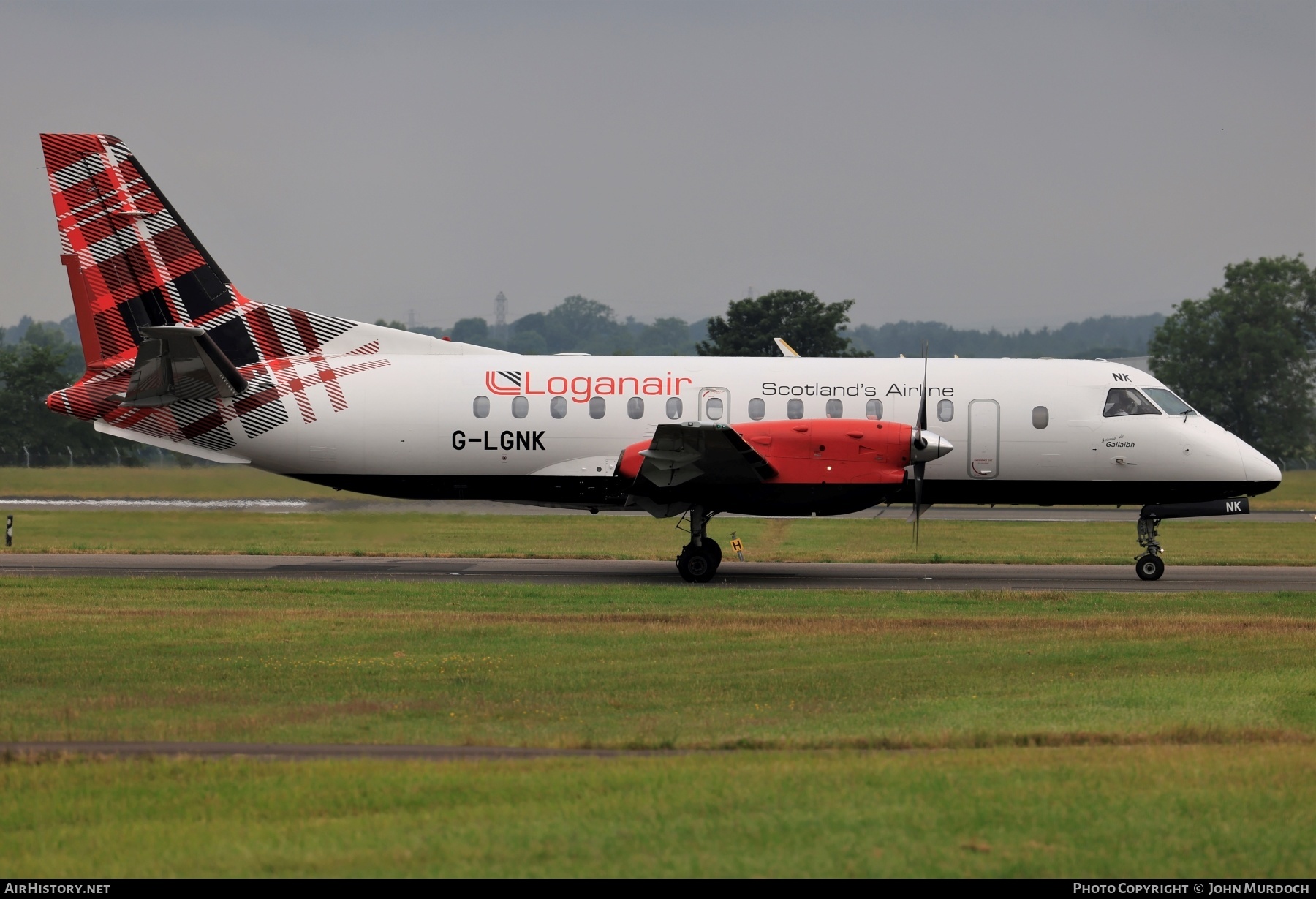 Aircraft Photo of G-LGNK | Saab 340B | Loganair | AirHistory.net #375605