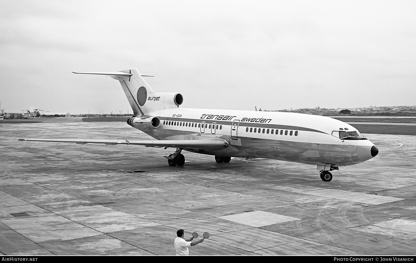 Aircraft Photo of SE-DDA | Boeing 727-134 | Transair Sweden | AirHistory.net #375619