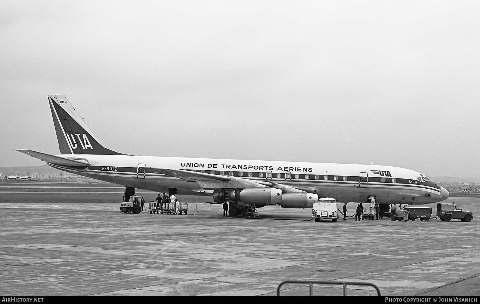 Aircraft Photo of F-BIUZ | Douglas DC-8-33 | UTA - Union de Transports Aériens | AirHistory.net #375627