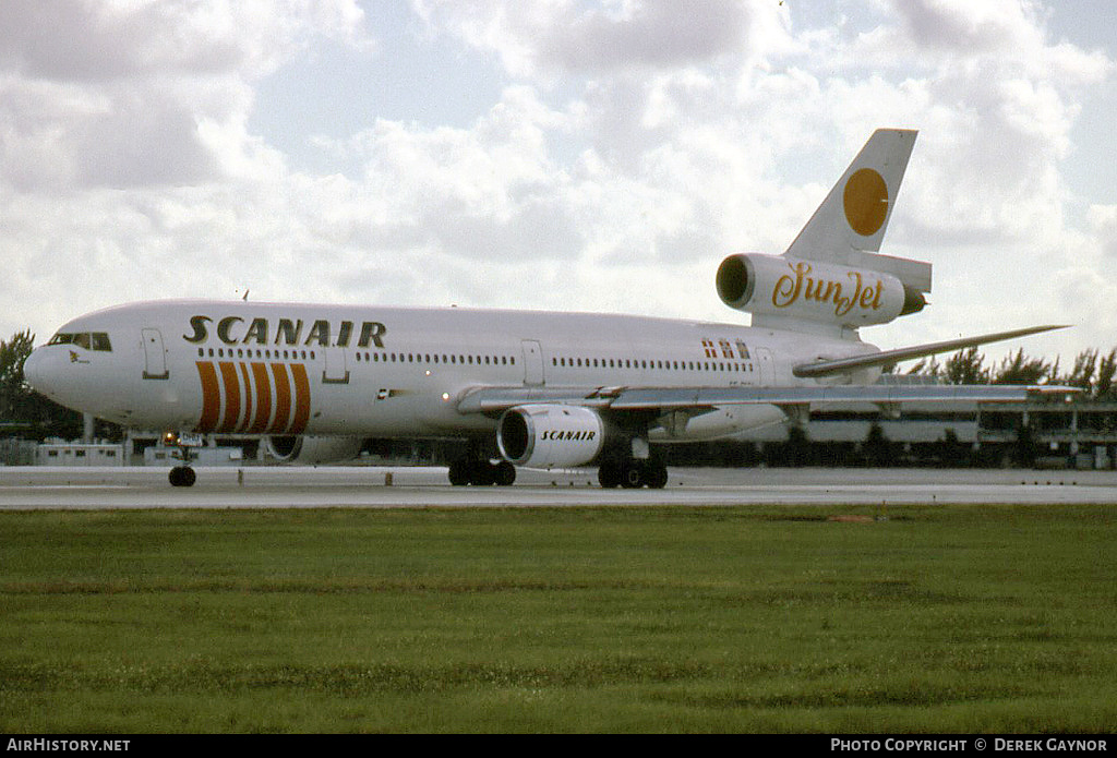 Aircraft Photo of SE-DHU | McDonnell Douglas DC-10-10 | Scanair | AirHistory.net #375639