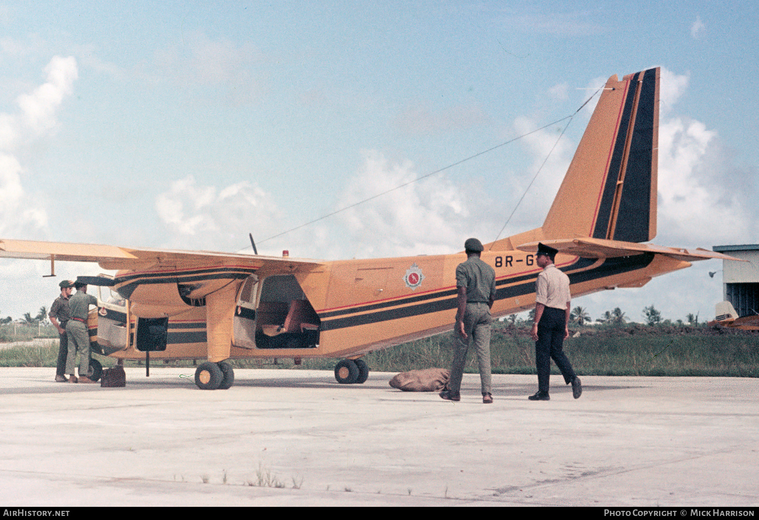 Aircraft Photo of 8R-GDN | Britten-Norman BN-2A-6 Islander | Guyana - Air Force | AirHistory.net #375649