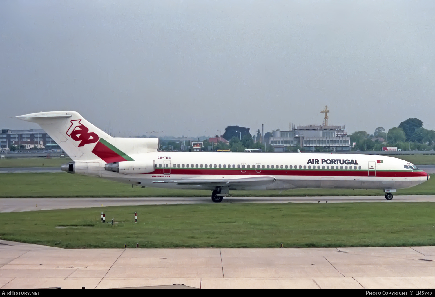Aircraft Photo of CS-TBS | Boeing 727-282/Adv | TAP Air Portugal | AirHistory.net #375677