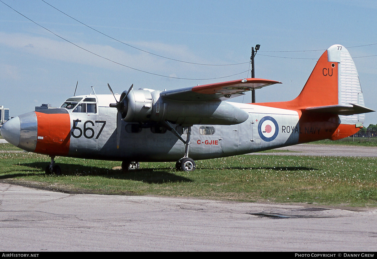 Aircraft Photo of C-GJIE / WF133 | Percival P.57 Sea Prince T.1 | UK - Navy | AirHistory.net #375720