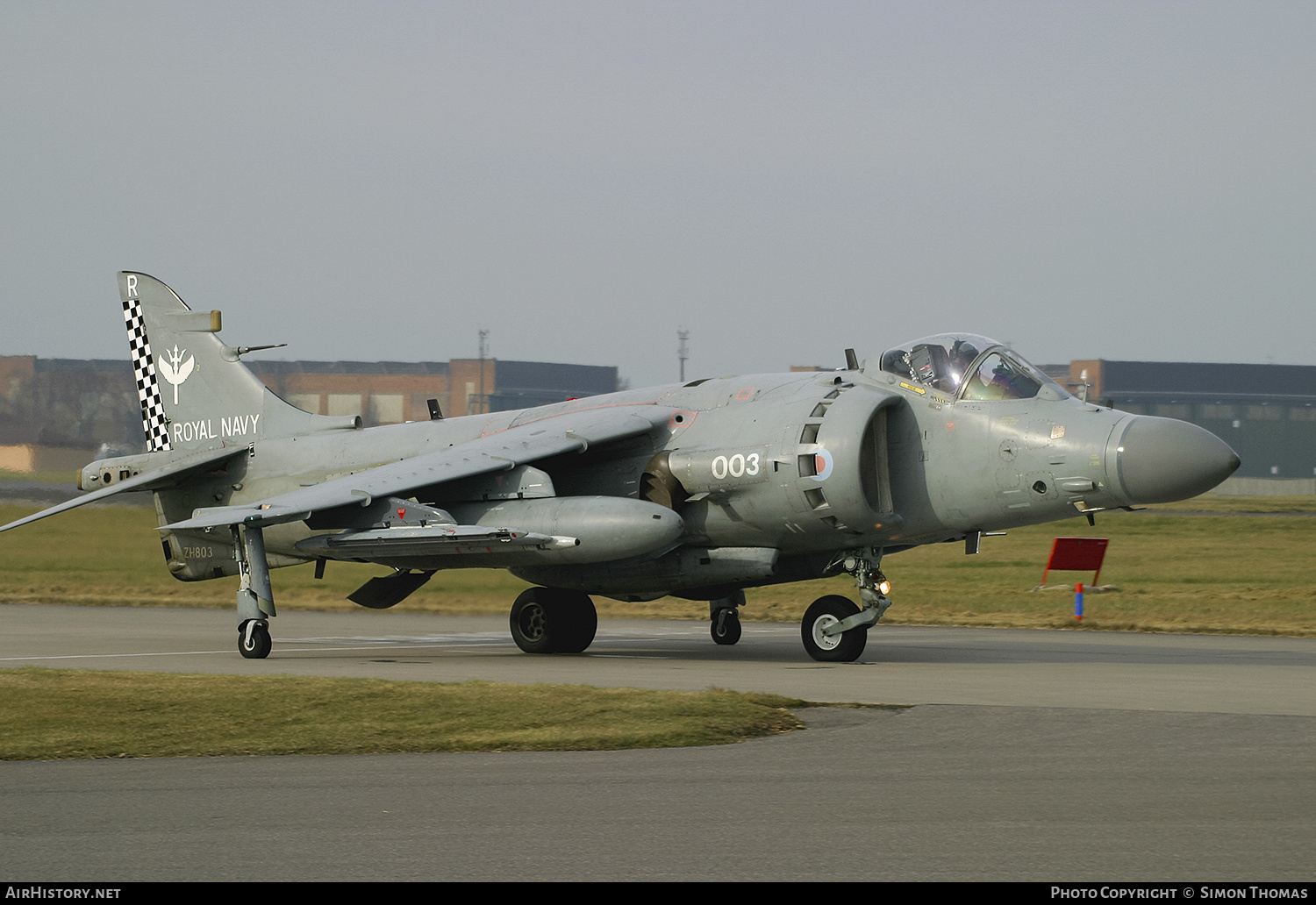 Aircraft Photo of ZH803 | British Aerospace Sea Harrier FA2 | UK - Navy | AirHistory.net #375734