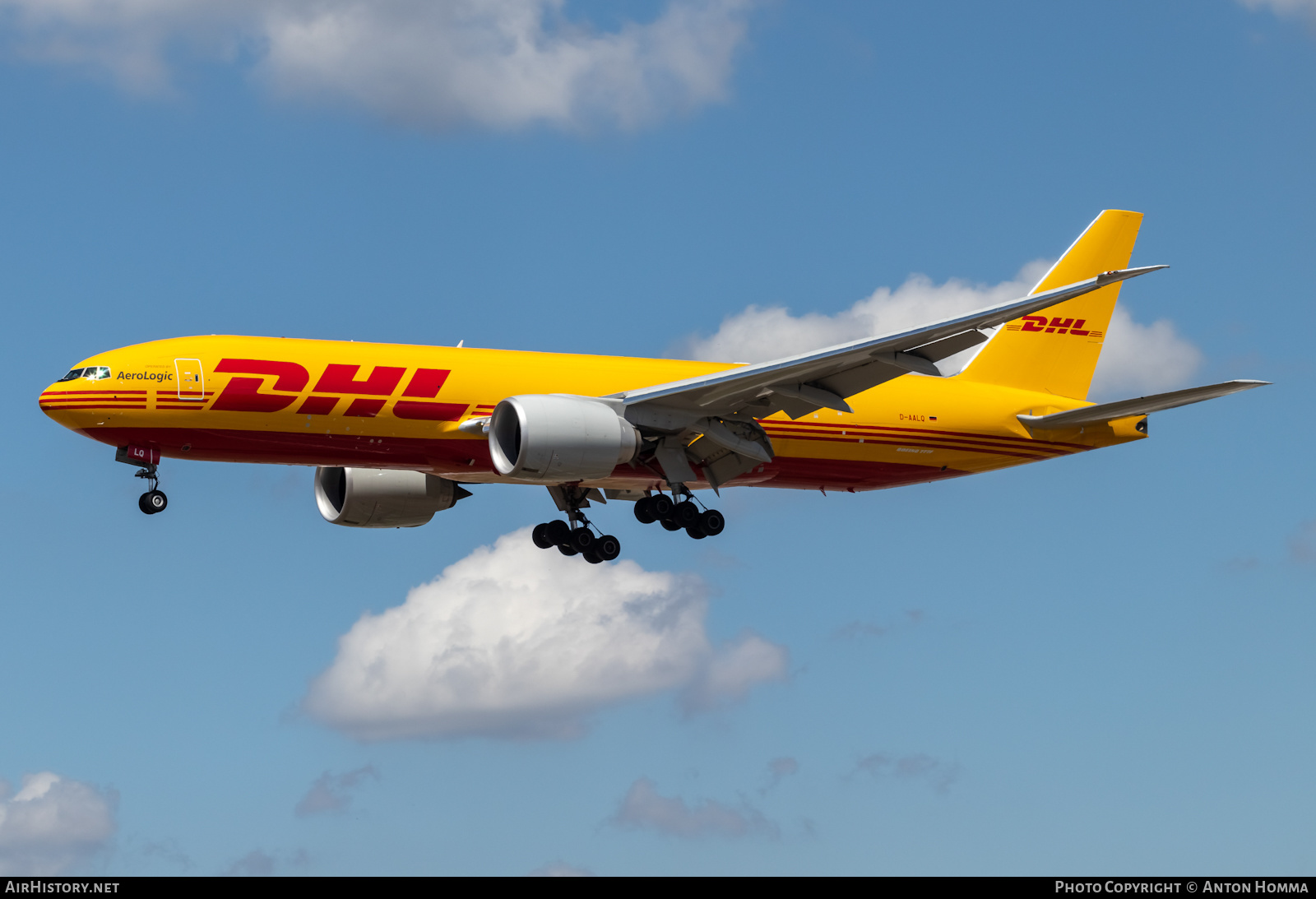 Aircraft Photo of D-AALQ | Boeing 777-F | DHL International | AirHistory.net #375747