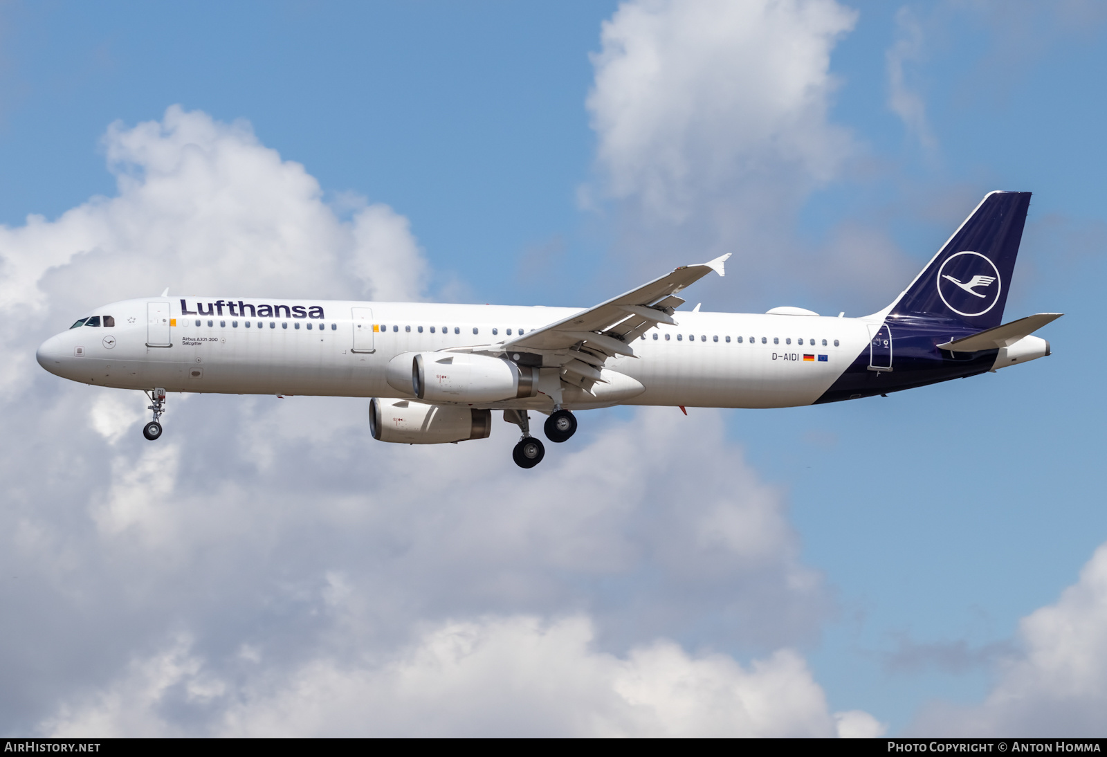 Aircraft Photo of D-AIDI | Airbus A321-231 | Lufthansa | AirHistory.net #375764