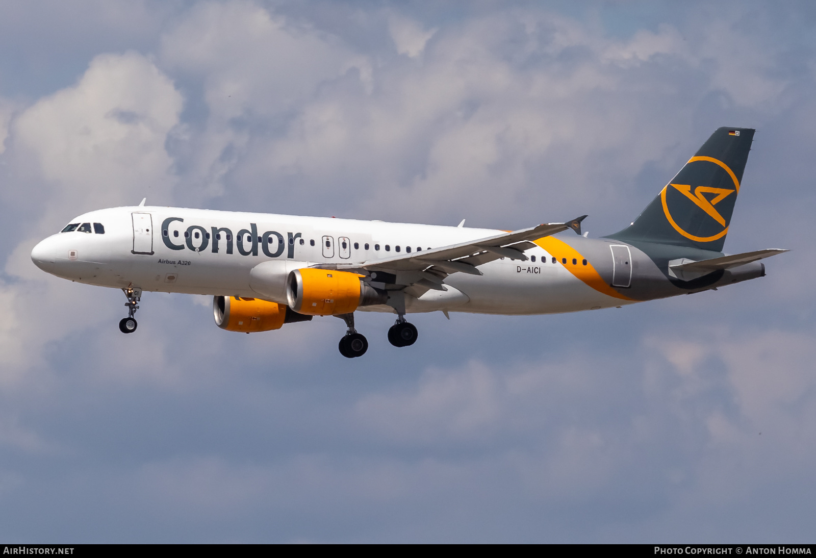 Aircraft Photo of D-AICI | Airbus A320-212 | Condor Flugdienst | AirHistory.net #375769