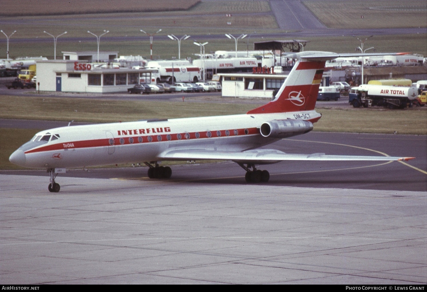 Aircraft Photo of DM-SCT | Tupolev Tu-134A | Interflug | AirHistory.net #375781