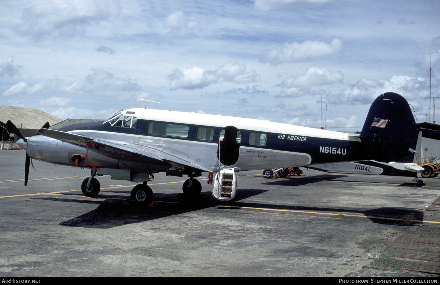 Aircraft Photo of N6154U / 52-10579 | Volpar Turbo 18 | Air America | AirHistory.net #375783