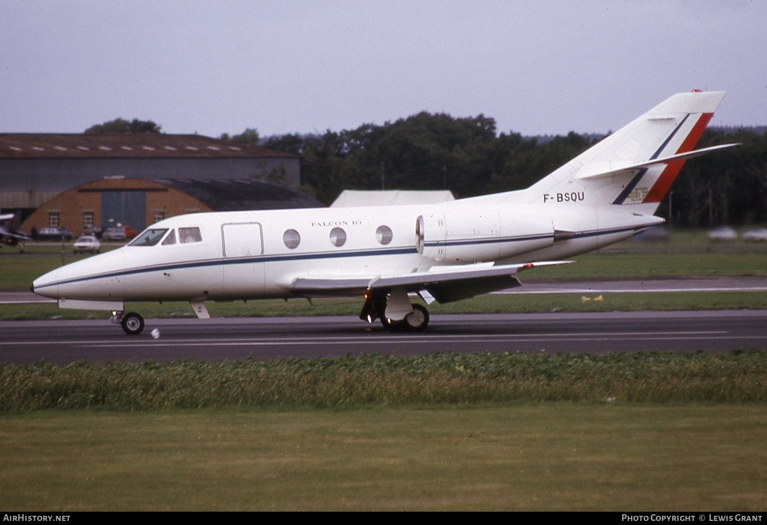 Aircraft Photo of F-BSQU | Dassault Falcon 10 | AirHistory.net #375786